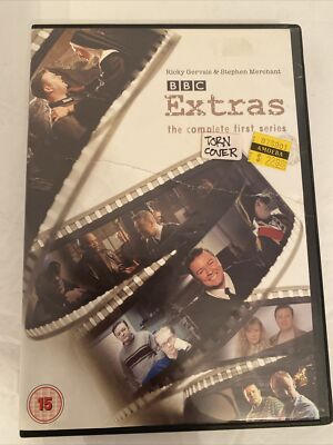 Extras Season 1 DVD PAL 2005 Comedy Drama TV Series Ricky Gervais BBC Region 2