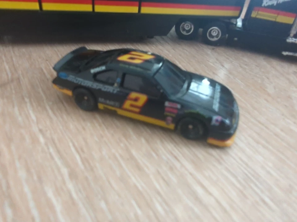 1991 RUSTY WALLACE #2 Pontiac Excitement Transporter 1/87 Road Champ *GC - Image 3 of 4