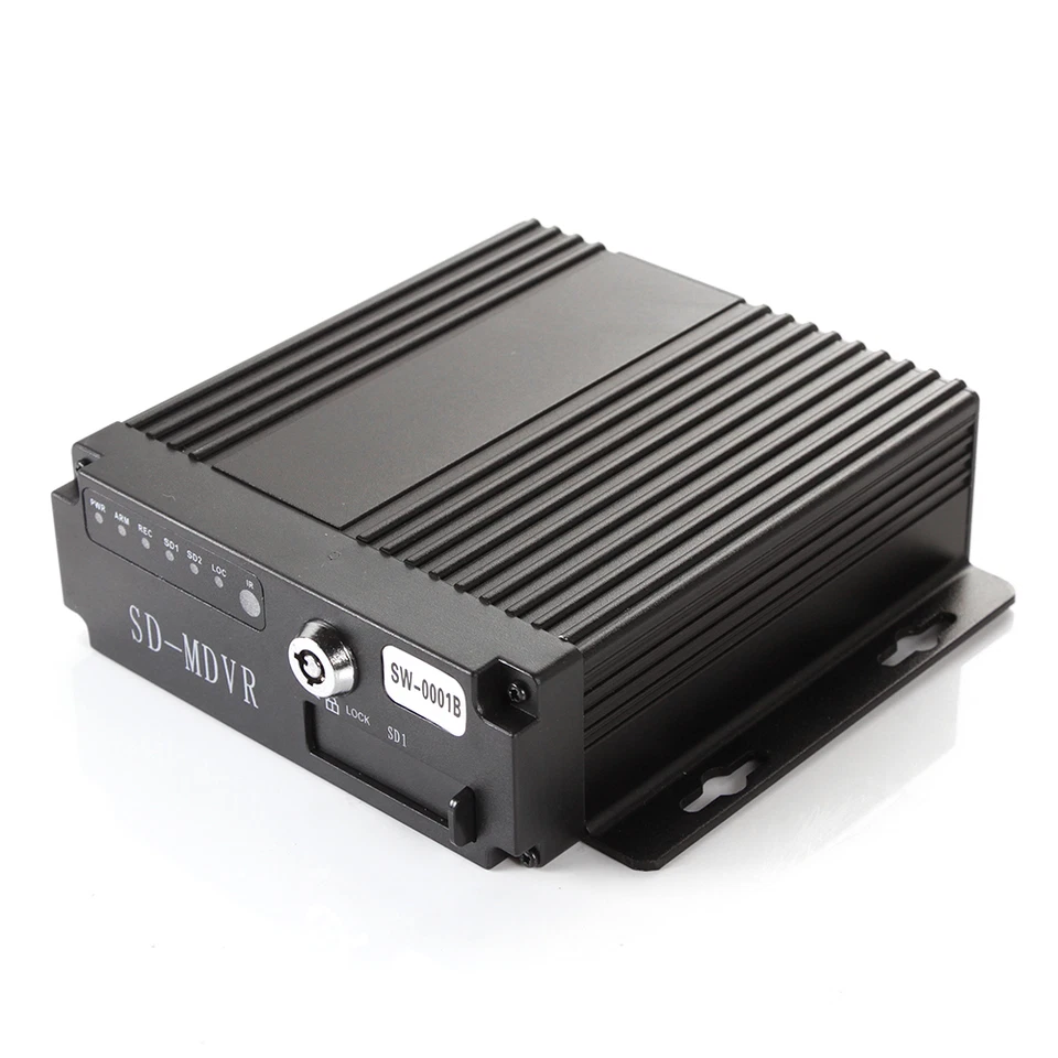 4CH Vehicle Mobile DVR Wifi 3G GPS + 4PC Waterproof Night Vision 720P Camera Kit - Image 3 of 4