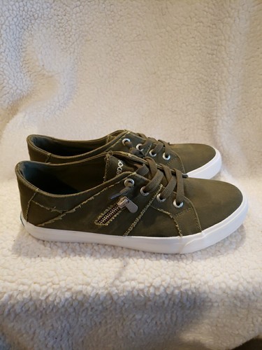 Jenn Ardor Canvas Shoes Green/olive Green Color Size 11 - Picture 7 of 7