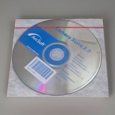 ArcSoft Camera Suite 2.0 CD Software Digital Camera New-Sealed