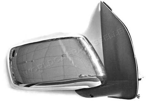 Side Mirror Left Convex Chrome For NISSAN Np300 Navara Flatbed / Chassis 04-