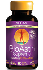 BioAstin® Supreme Astaxanthin 6 mg (60 Kapseln) -Nahrungsmittel
