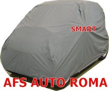 TELO COPRIAUTO TELATO FELPATO PER SMART FORTWO ANNO 2010 IMP.CON ZIP LATO GUIDA