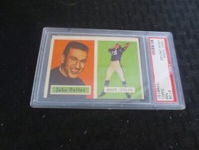 1957 Topps #138 Johnny Unitas Rookie PSA7 MC