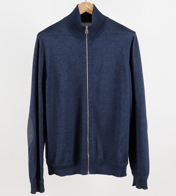 LOUIS VUITTON ネイビー カーディガン Lサイズ