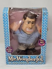 MR. WONDERFUL TALKING 12" ACTION FIGURE DOLL 2003 PNC NEW OLD STOCK