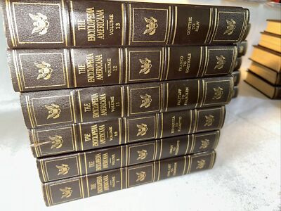The Encyclopedia Americana Year 1962 International Vol 7, 8, 10-18