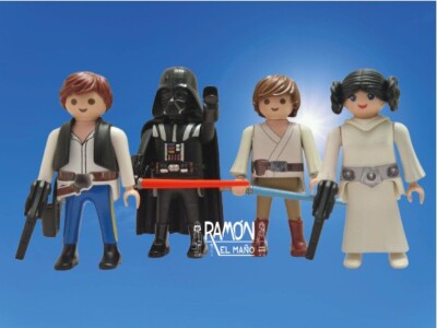 Luke Skywalker Princesa Leia Playmobil Custom Playmobil Darth