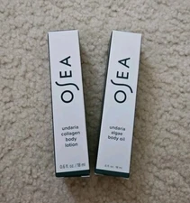 Osea Undaria Collagen Body Lotion + Body Oil  each 0.6oz/18 ml 