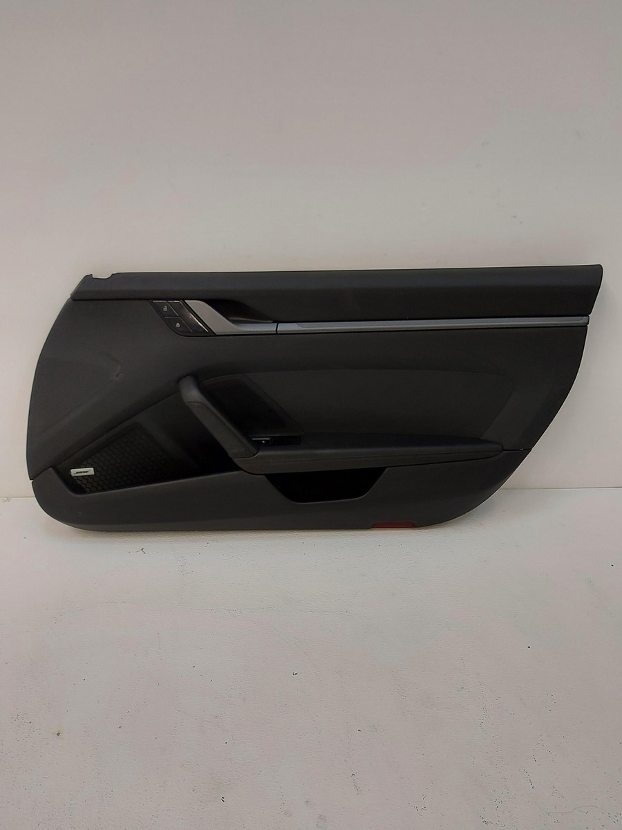 2020 PORSCHE 911 992 CARRERA 4S Right Front Door Trim Panel black