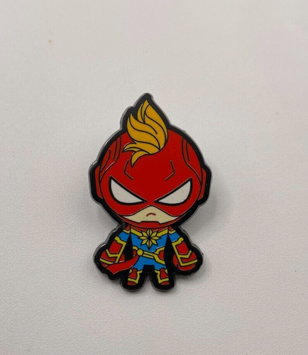 Disney Pin 2023 Chibi Marvel Avengers Captain Marvel Tradable Pin