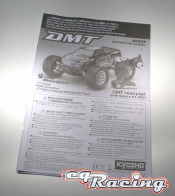 Original Kyosho Bauanleitung + Betriebsanleitung vom 31071 DMT TruggyVerbrenner 