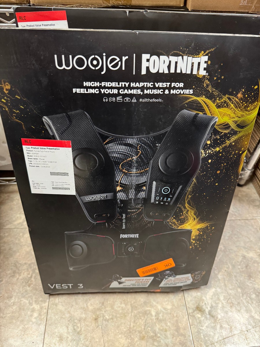 Woojer - Haptic Vest 3 for Games, Music, Movies, VR and Wellness