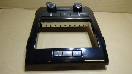 2009-2012 Ford F150 AC Heater Climate Control Switch Radio Bezel Glossy Black - Picture 5 of 12