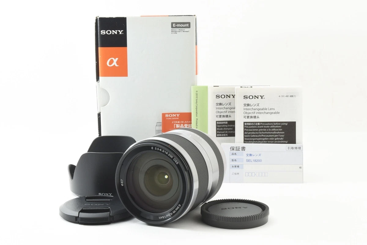 Sony SEL 18-200mm Focal Camera Lenses for sale | eBay