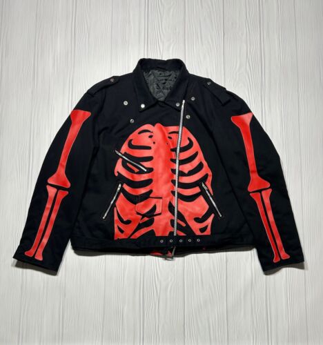 Leather Skeleton Jacket - Gem Leather Skeleton Jacket - Gem