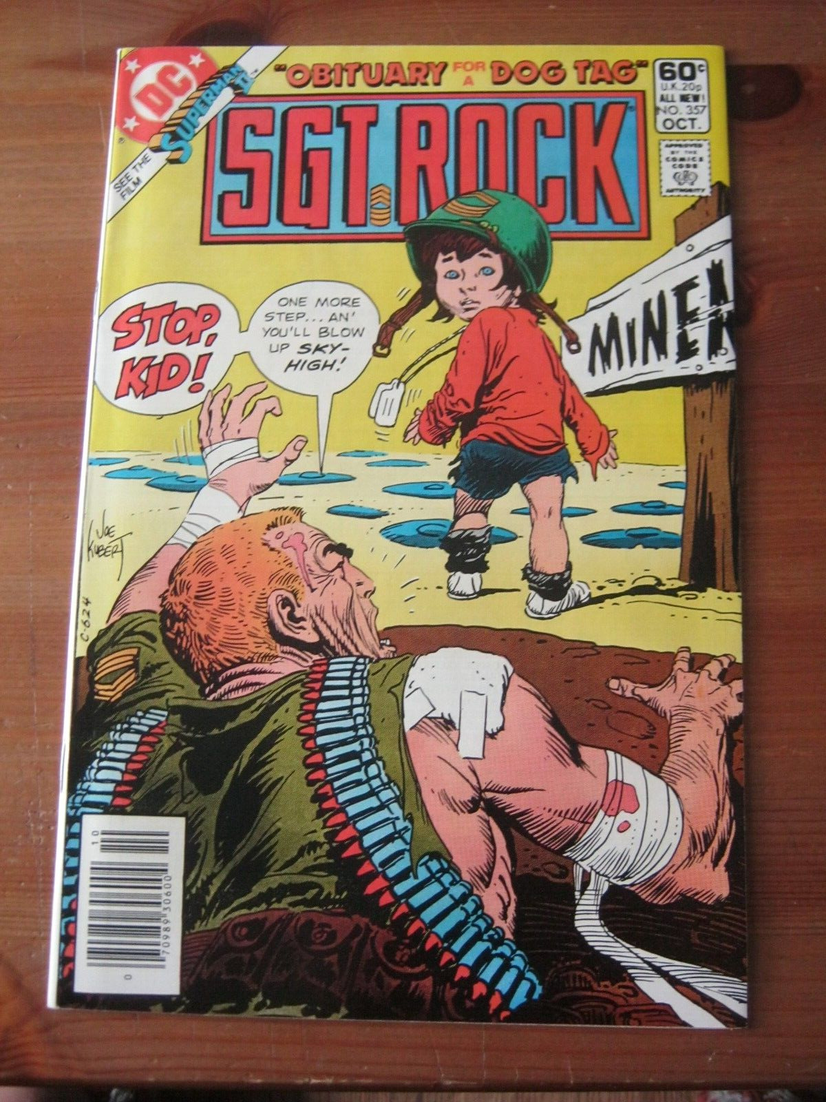 Sgt. Rock #357 Oct 1981 - DC Bob Kanigher Joe Kubert - Newsstand Edition    ZCO3