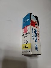 New Old Stock Projector Bulb Sylvania Blue Top 120 Volts 300 Watts