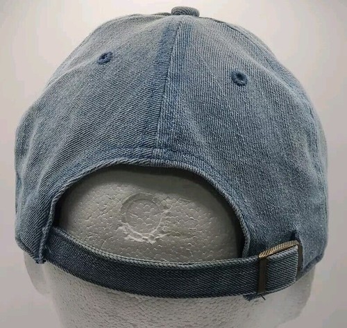 Chicago Cubs Woman's Blue Jean '47 Strapback Baseball Cap - Picture 5 of 10