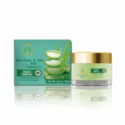 SHEA BUTTER ALOE VERA WITH VITAMIN-E | FACE CREAM | 100% Natural