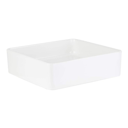 Signature Hardware 447955 Hibiscus 16" Rectangular Fireclay Vessel Bathroom Sink - Picture 2 of 9