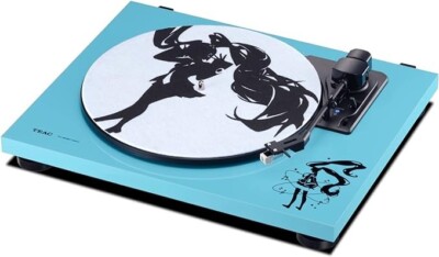 Hatsune Miku x TEAC Bluetooth Analog Record Turntable Player TN-180BT-MIKU NEU