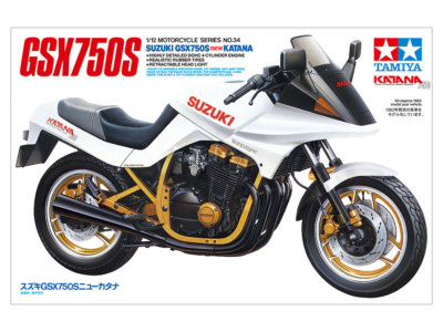 TAMIYA GSX750S 1/12 未組立 Tamiya 14034 1/12 Scale Motorcycle Model Kit Suzuki GSX750S