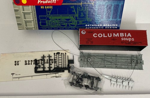 Roundhouse HO Scale Refrigerator Car C.K.K.X. #3130 Columbia Soups - Picture 2 of 3