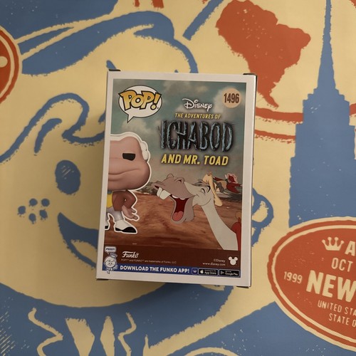 Mr Toad with Monocle FUNKO POP New York Comic Con STICKER IN HAND WITH PROTECTOR - Picture 3 of 6