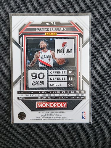 2022-23 Monopoly Prizm NBA Base Cards. Complete Your Set! - Picture 147 of 181