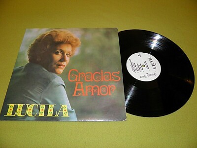 Lucila - Gracias Amor RARE Mexico LP Paco Michel Jorge Montana Roberto Cantoral 