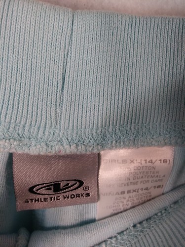 Athletic works girls soft mint green pants Size XL(14/16) - Picture 4 of 9
