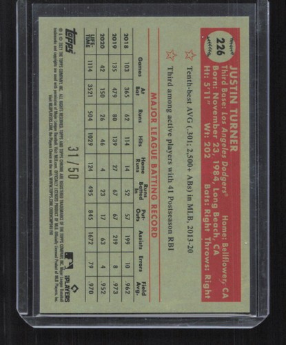 2021 Topps Chrome Platinum Anniversary NUMBERED PARALLELS You Pick - BUY 3 GET 1 - Picture 217 of 233