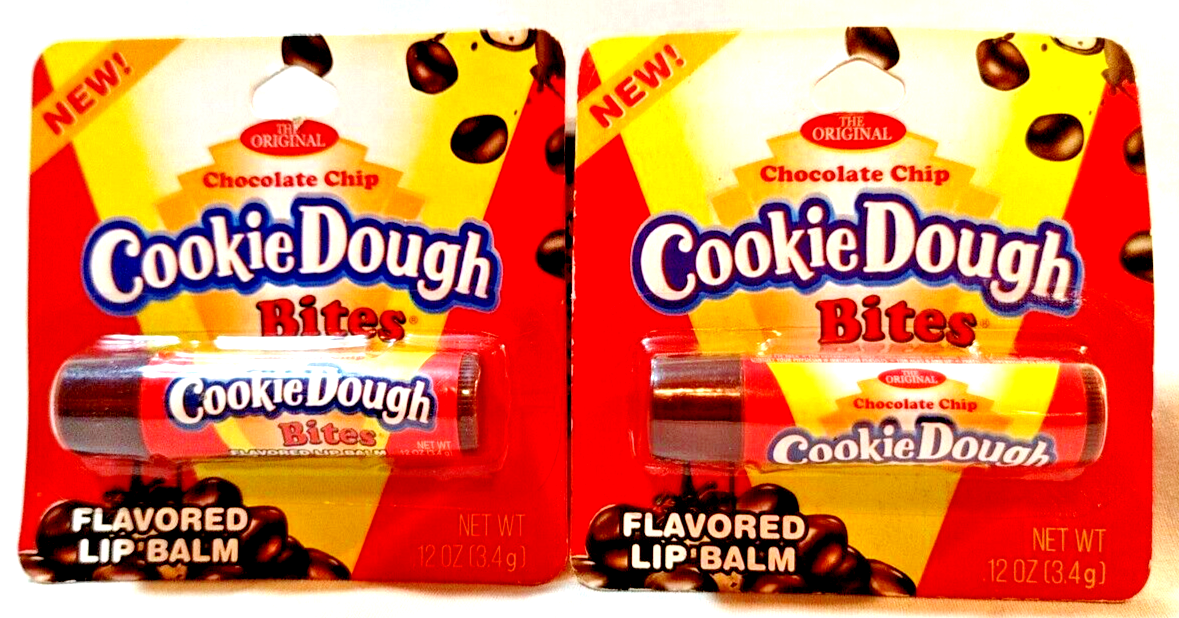 Cookie Dough Bites Lip Balm 2-Pack Moisturizing & Sweetly Scented