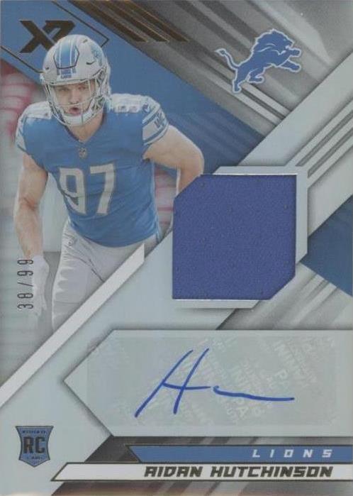 2022 Panini XR Aidan Hutchinson #RSA-AH - 1 of 2