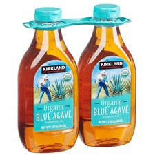 Kirkland Signature Organic Blue Agave Sweetener Vegan Syrup - Pack of 2 x 736ml