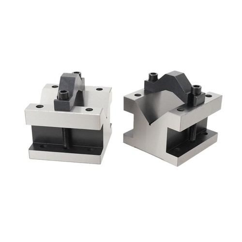 2Pcs Prismenblöcke mit Spannbügel,Präzisions Winkelprisma,Winkelprismen, 90 Grad - Bild 8 von 12