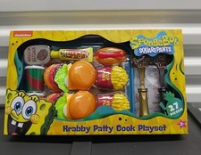 Nickelodeon SpongeBob Squarepants Krusty Krab Krabby Patty Pretend Cook Playset 