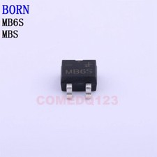 50PCSx MB6S MBS BORN Bridge Rectifiers