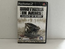 Brothers in Arms: Earned in Blood (Sony PlayStation 2/PS2, 2005) COMPLETE!