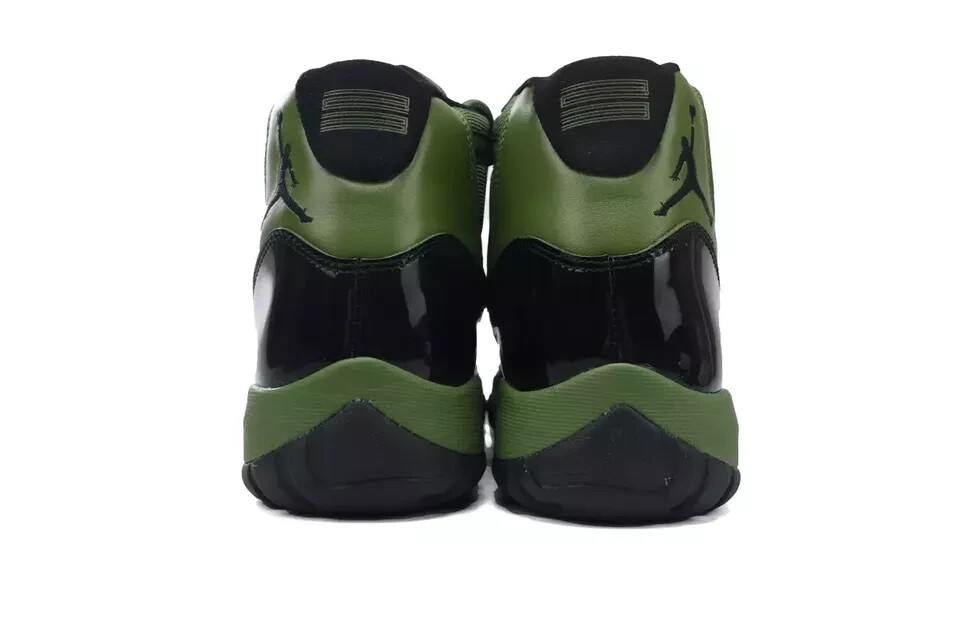 jordan 11 dark green