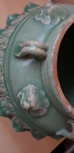 Chinese Longquan Vase With Cover - Picture 8 of 12
