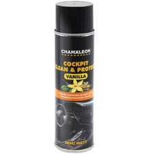 Chamäleon Cockpit Reiniger Clean Care Cockpitpflege Seidenmatt 500ml Vanille