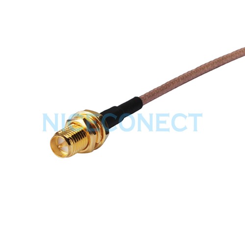 Cable de extensión cola de cerdo FME hembra a RP-SMA (pin macho) antena RG316 20 cm - Imagen 3 de 3