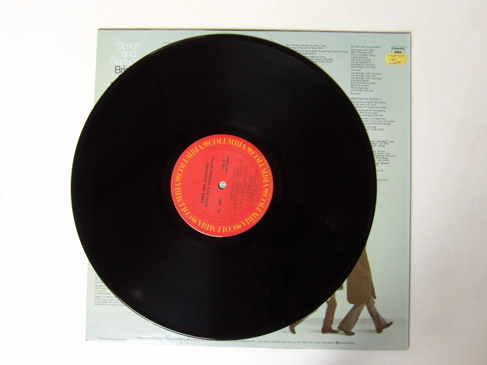 Simon and Garfunkel: Bridge Over Troubled Water   Canadian  EX  LP Foto 3 de 4