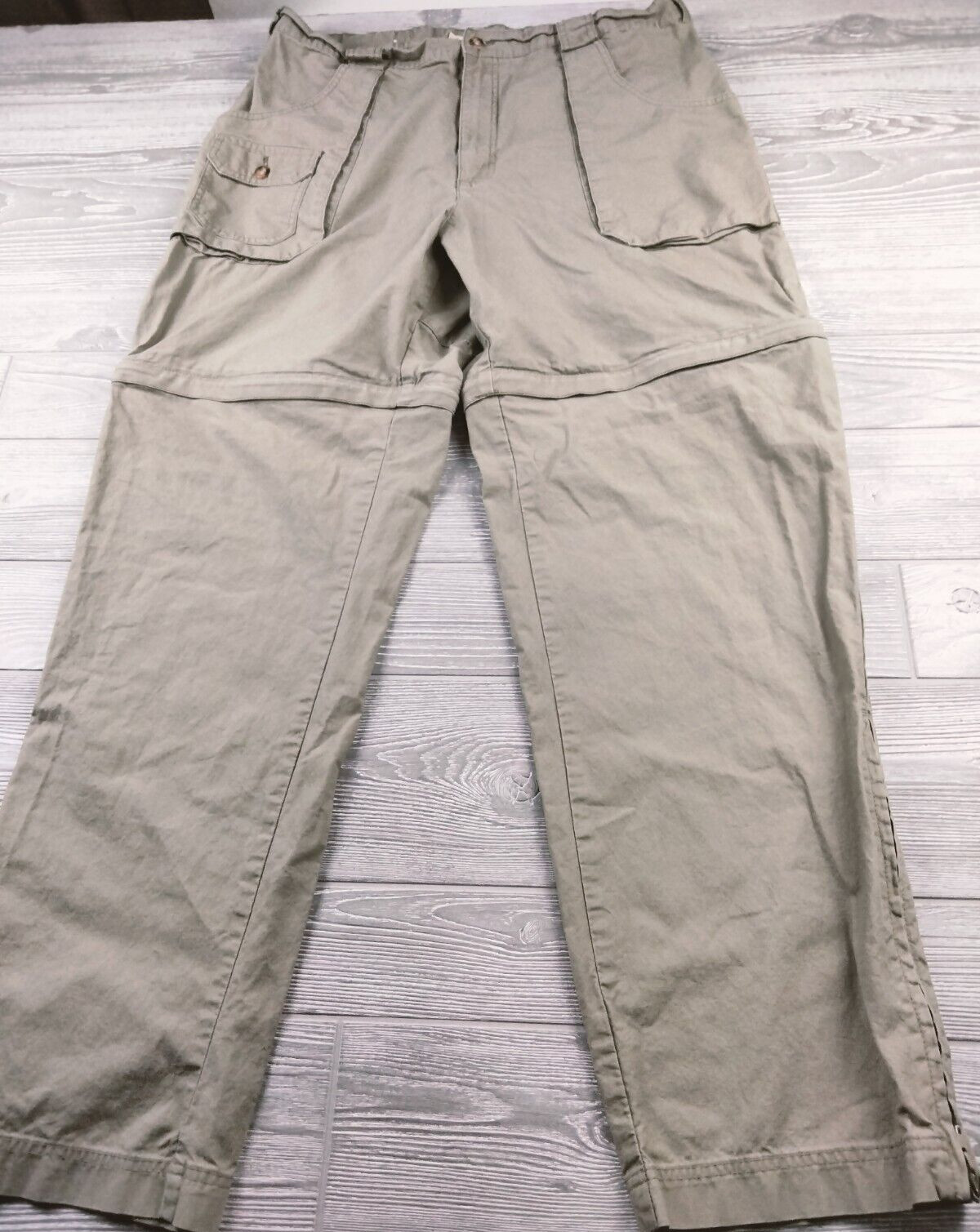 CABELA'S Convertible CARGO PANTS Tan Men's Size 38 x … Gem