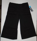Womens Junior's Tracy Evans Unlimited Black Soft Summer Fun Goucho Pants Sz 5  — photo 10