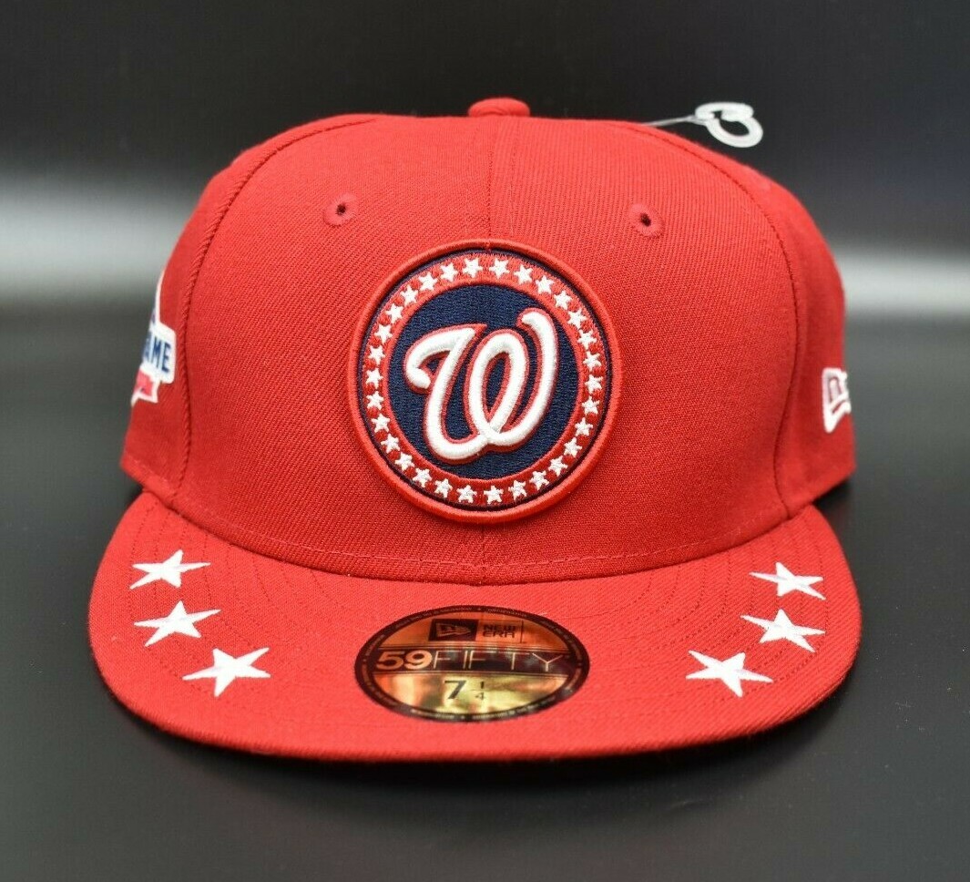 Star Game Fitted Cap Hat Size 