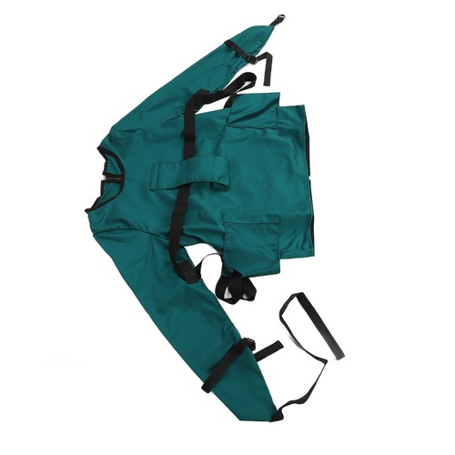 Patient Restraint Suit Prevent Tilting Front Back Secured Cotton Bed Chair R L2S - Picture 9 of 24